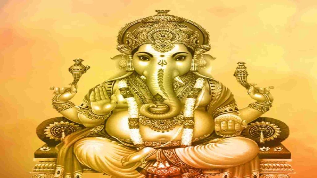Preparation for Ganesh Puja
