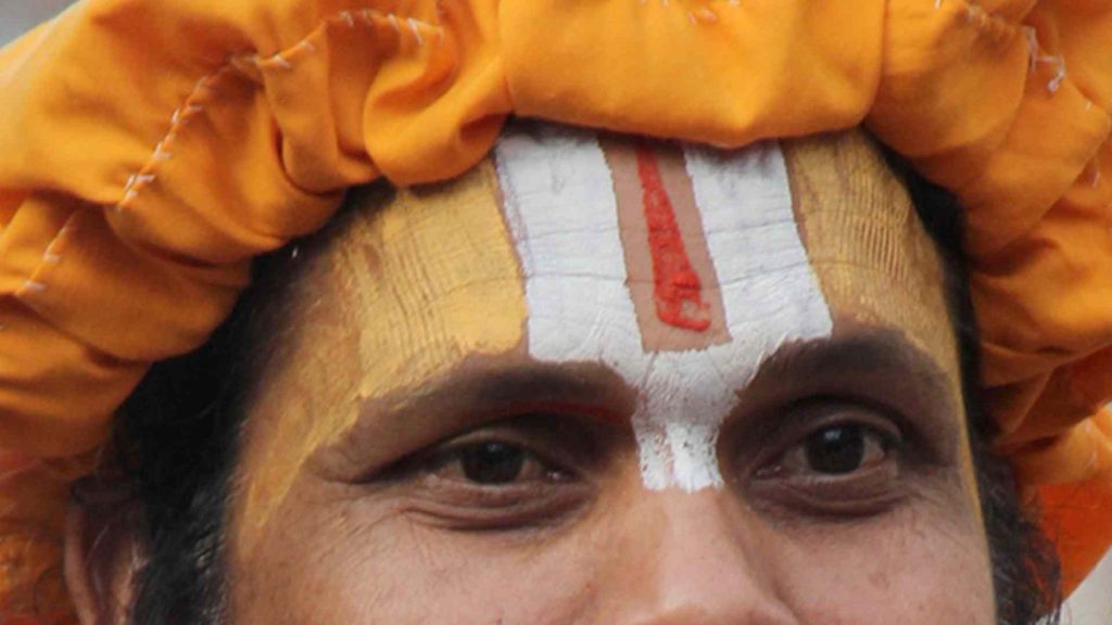 Types of Tilak on Forehead