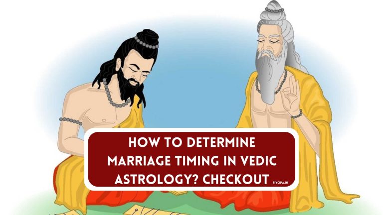 How To Determine Marriage Timing in Vedic Astrology Checkout