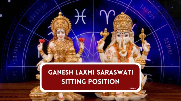 Ganesh Laxmi Saraswati Sitting Position