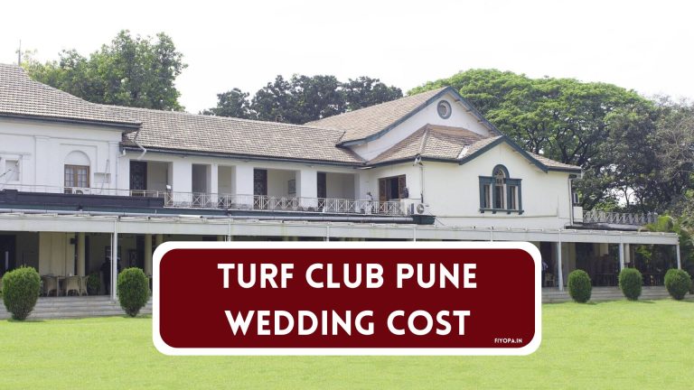 Turf Club Pune Wedding Cost