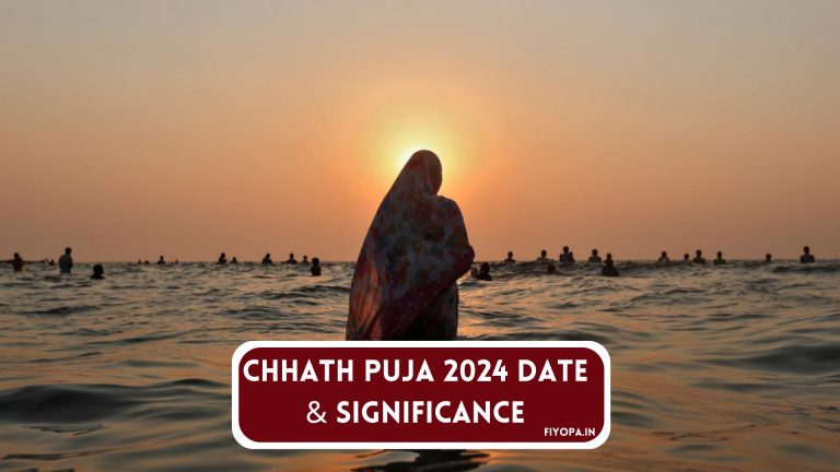 Chhath Puja 2024 Date