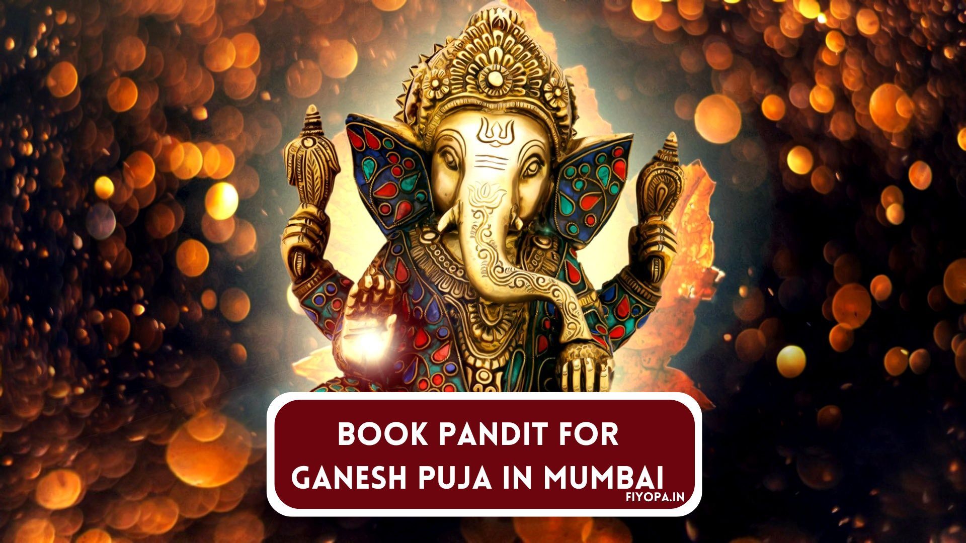 Pandit For Ganesh Puja In Mumbai