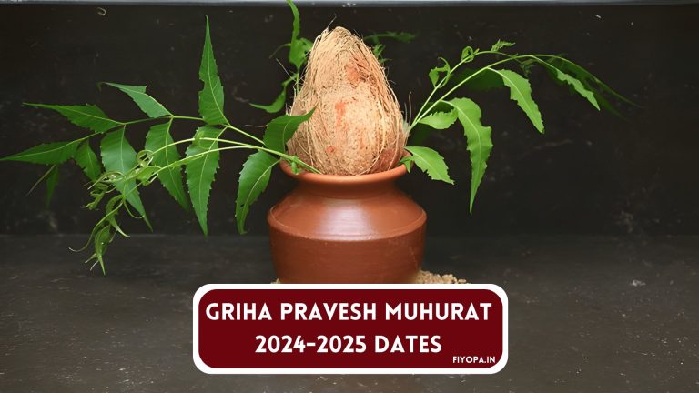 Griha Pravesh Muhurat 2024