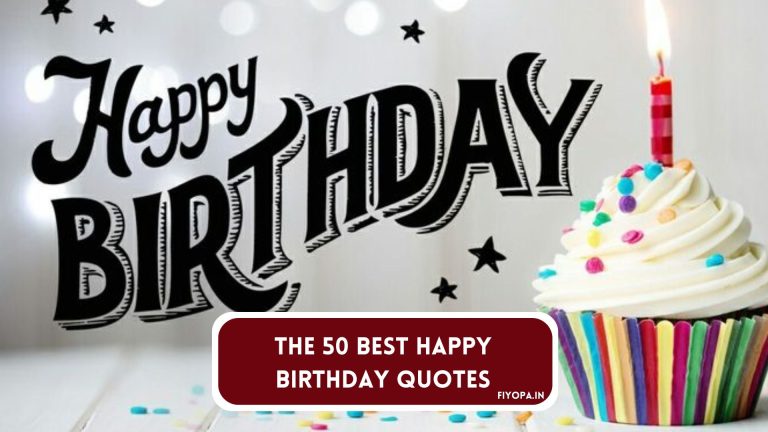 Happy Birthday Quotes