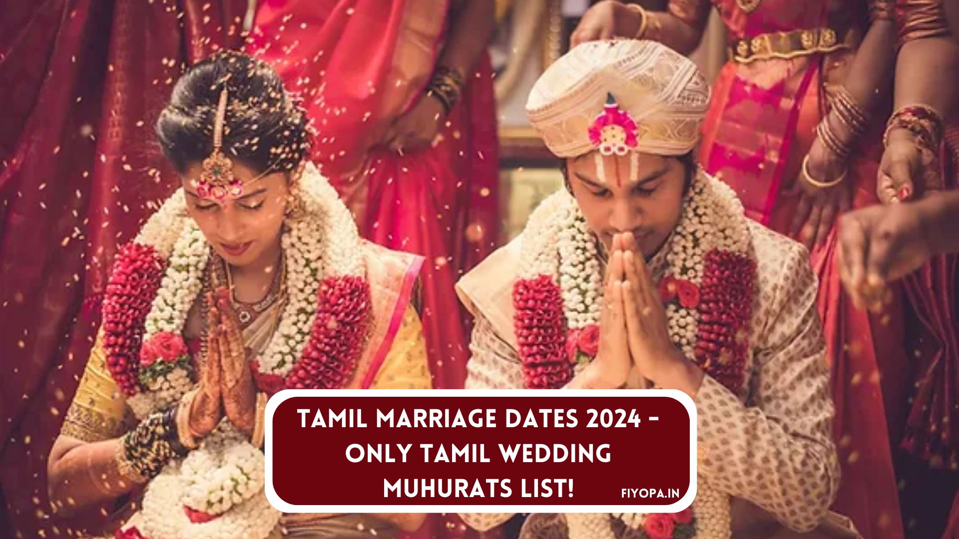 Tamil Marriage Dates 2024