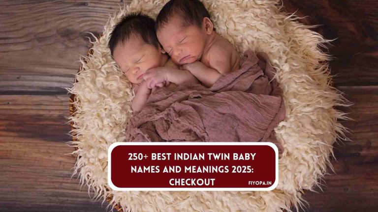 Best Indian Twin Baby Names And Meanings