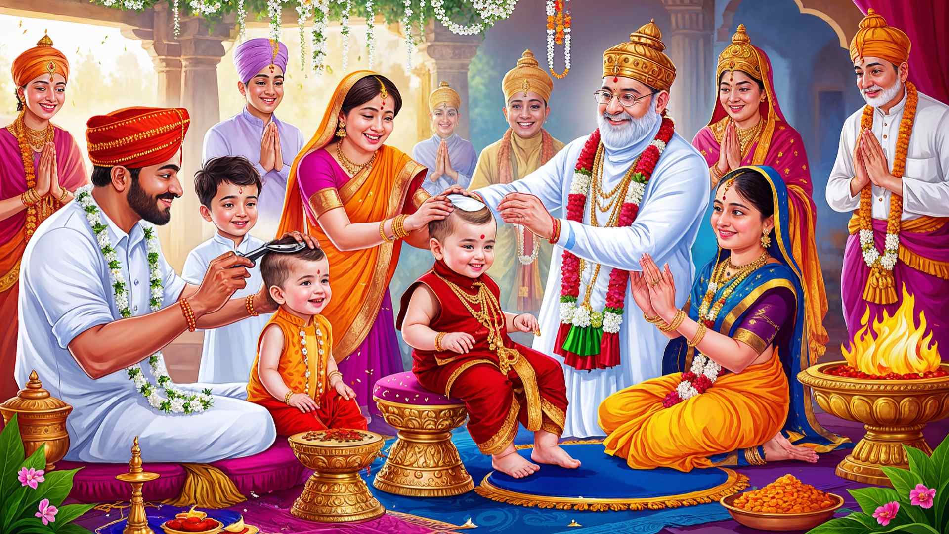 Child First Haircut Ceremony