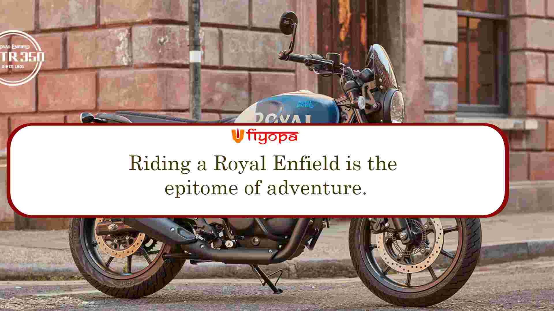 Royal Enfield Captions for Instagram