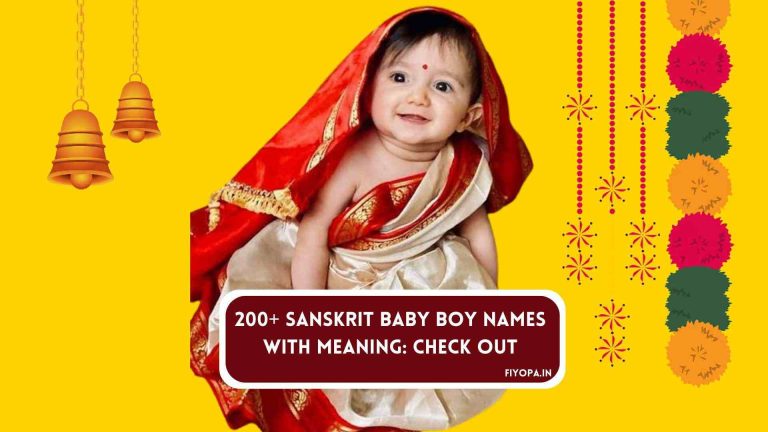Sanskrit Baby Boy Names with Meaning