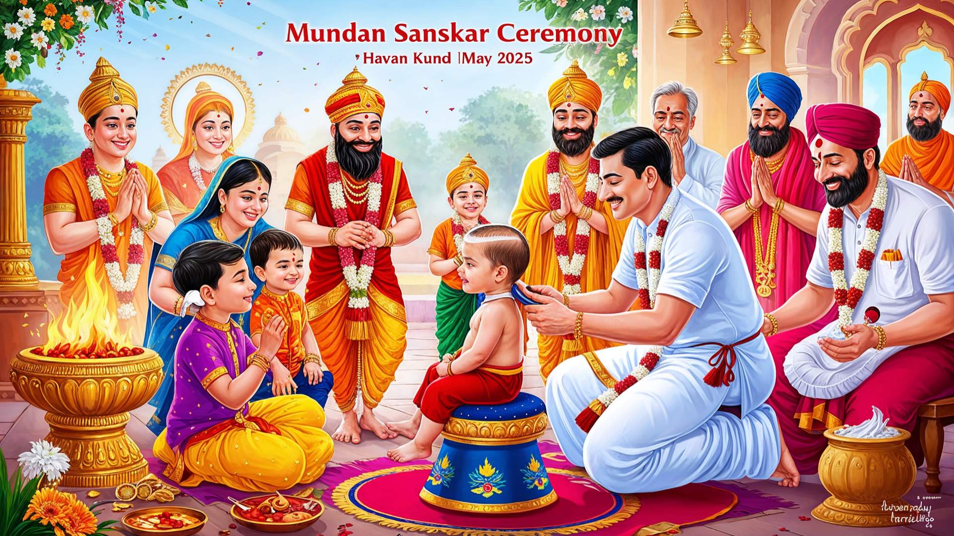 Shubh Muhurat for Mundan Sanskar in May 2025